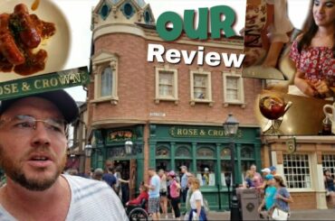 Rose & Crown Dining Room Review │Epcot Dining │Disneyworld