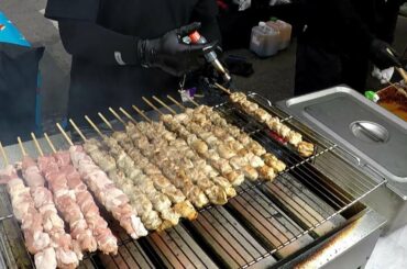 Great Korea Street Food, Seoul. Bandokkaebi Market, Cheonggyecheon