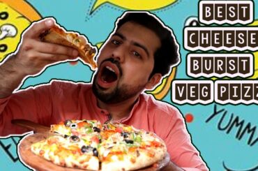 Veg Cheese Burst Pizza , Cheese Burger ,  Pasta || Vegetarian Food Vlog