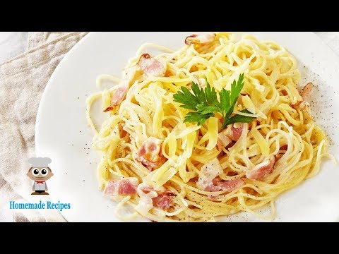 Delicious! Carbonara pasta – authentic pasta carbonara recipe to make carbonara pasta without cream! Delicious! Carbonara pasta - authentic pasta carbonara recipe to make carbonara pasta without cream!