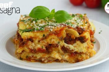 ইটালিয়ান লাজানিয়া রেসিপি | Italian Lasagna recipe  | Italian Pasta White sauce, Bolognese