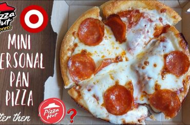 Target® Pizza Hut Express® Personal Pan Pizza Review! 🎯 🍕🧀