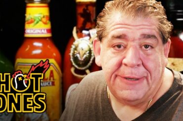 Joey "CoCo" Diaz Breaks Out the Blue Cheese While Eating Spicy Wings | Hot Ones