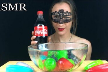 ASMR COCA COLA FIZZY ICE EATING (Eating Sounds) Mukbang