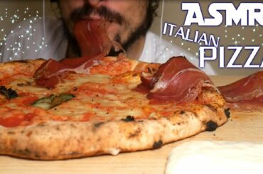 ASMR ITA PIZZA NAPOLETANA MARGHERITA +ITALIAN EXTRA CHEESE(STRACCHINO) +SPECK *EATING SOUND *MUKBANG