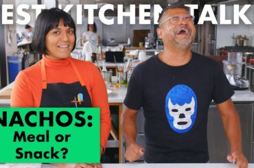 Pro Chefs Decide if 9 Foods are a Meal or a Snack | Test Kitchen Talks | Bon Appétit