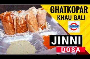 Jini Dosa/Pizza Dosa | Khau Galli Mumbai | The Hungry Mumbaikar