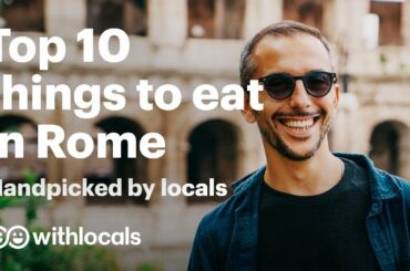 The top 10 things to eat in Rome 👫 Handpicked by locals 🍕