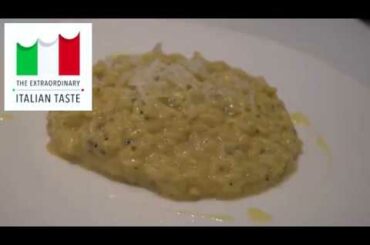 Risotto allo Zafferano e Crema di Tartufo | Chef Tina Rossano