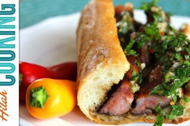 How to Make Choripanes |  Hilah Cooking