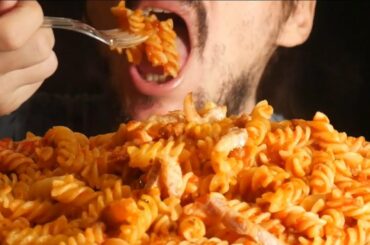 MUKBANG ITA - PASTA AMATRICIANA EATING SHOW ITA FUSILLI *ASMR NO TALKING CIBO ITALIANO