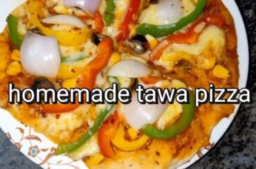 Home Made Tawa Pizza... Simple and Tasty... Try it