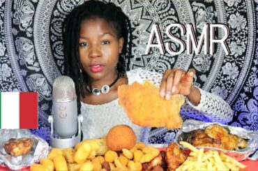ASMR EATING ITALIAN STREET FOOD [EATING SOUNDS]