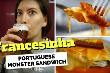 Portuguese Food Review | Eating a Francesinha in Porto, Portugal