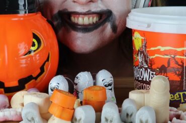 ASMR ITA HAPPY HALLOWEEN ...(EATING SOUNDS) ITALIAN MUKBANG