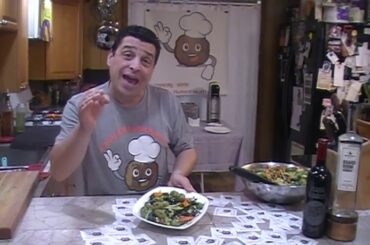 Making Italian Olive Salad / Cooking With Frankie Meatball