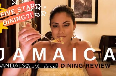 A 5 STAR DINING Experience?? | SANDALS JAMAICA SOUTH COAST | Travel Vlog | Livin' La Vida Leisha