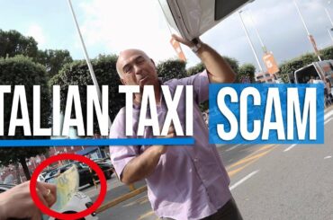 How we almost got scammed in Naples! - Italy Taxi Scam