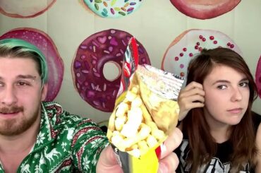 Trying Italian Snacks