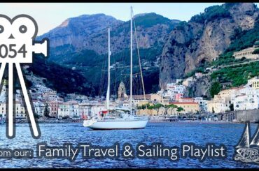 Sailing the Amalfi Coast of Italy, Visiting Herculaneum & Capri Island's Super Yacht Anchorage! #54