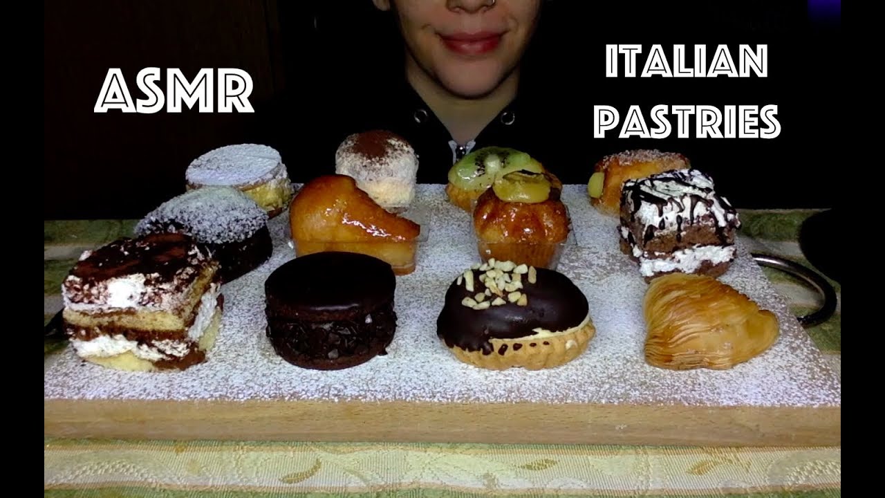 Italian pastries | ASMR | NO TALKING | Soft and crunchy eating sounds | VeliaEats Italian pastries | ASMR | NO TALKING | Soft and crunchy eating sounds | VeliaEats