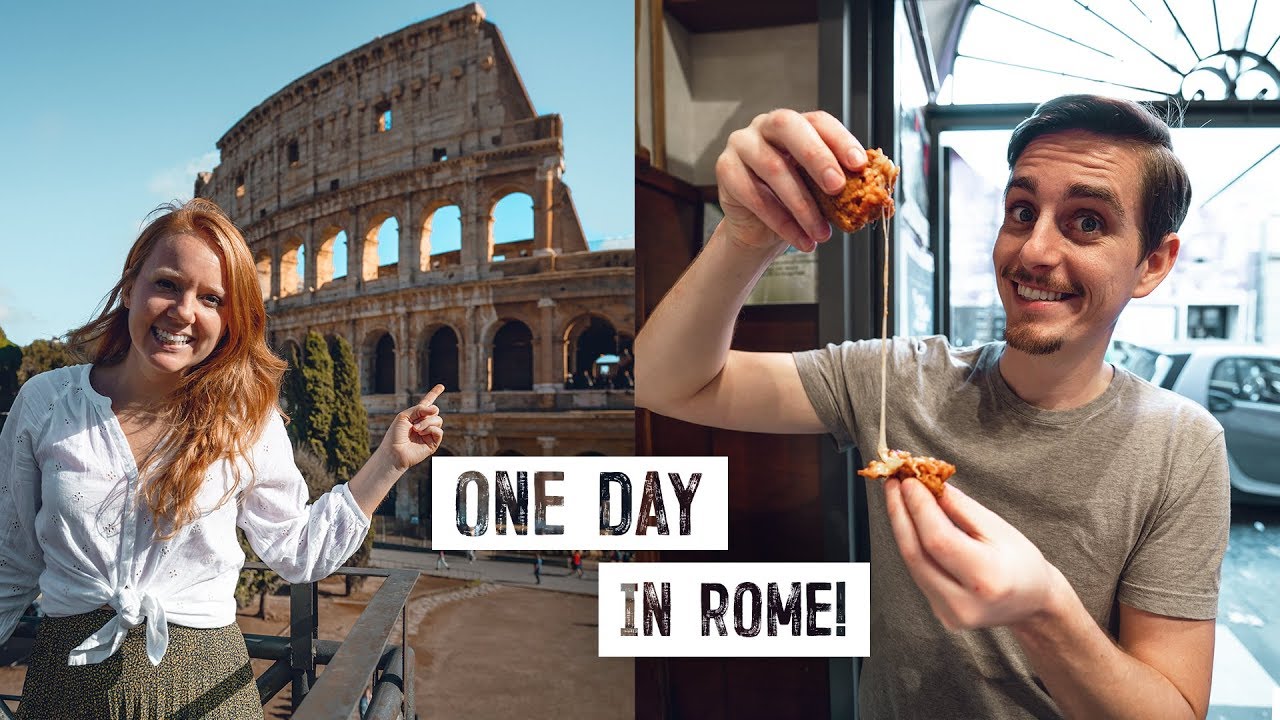 24 Hours in ROME! Best Street Food + Exploring the City (Italy) 24 Hours in ROME! Best Street Food + Exploring the City (Italy)