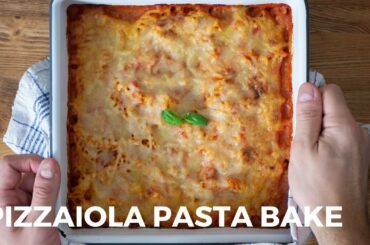 PIZZAIOLA PASTA BAKE | ITALIAN COMFORT FOOD | Creamy, Simple and Delicious [VEGAN]