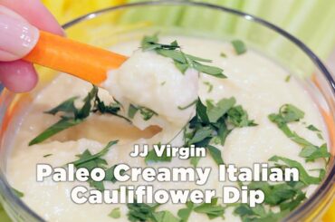 Paleo Creamy Italian Cauliflower Dip Recipe