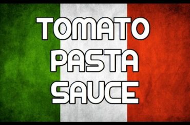 How to make Great Italian Tomato Pasta Sauce Recipe - Slow cook