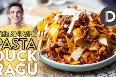 The BEST Duck Ragu Pasta!