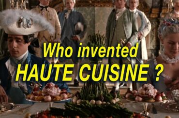 chronicle of haute cuisine  PT1    food history timeline