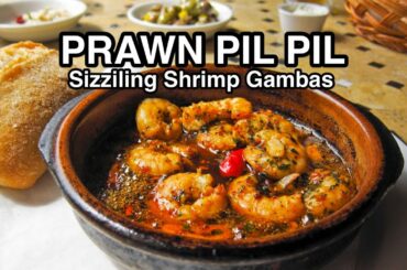 Prawn Pil Pil Recipe - Sizziling Shrimp Gambas