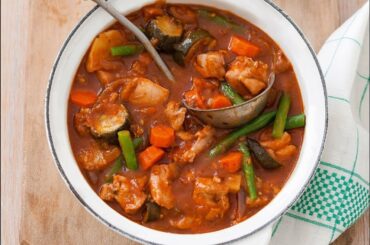 Italian Style Chicken Vegetable Stew Recipe - Super Easy