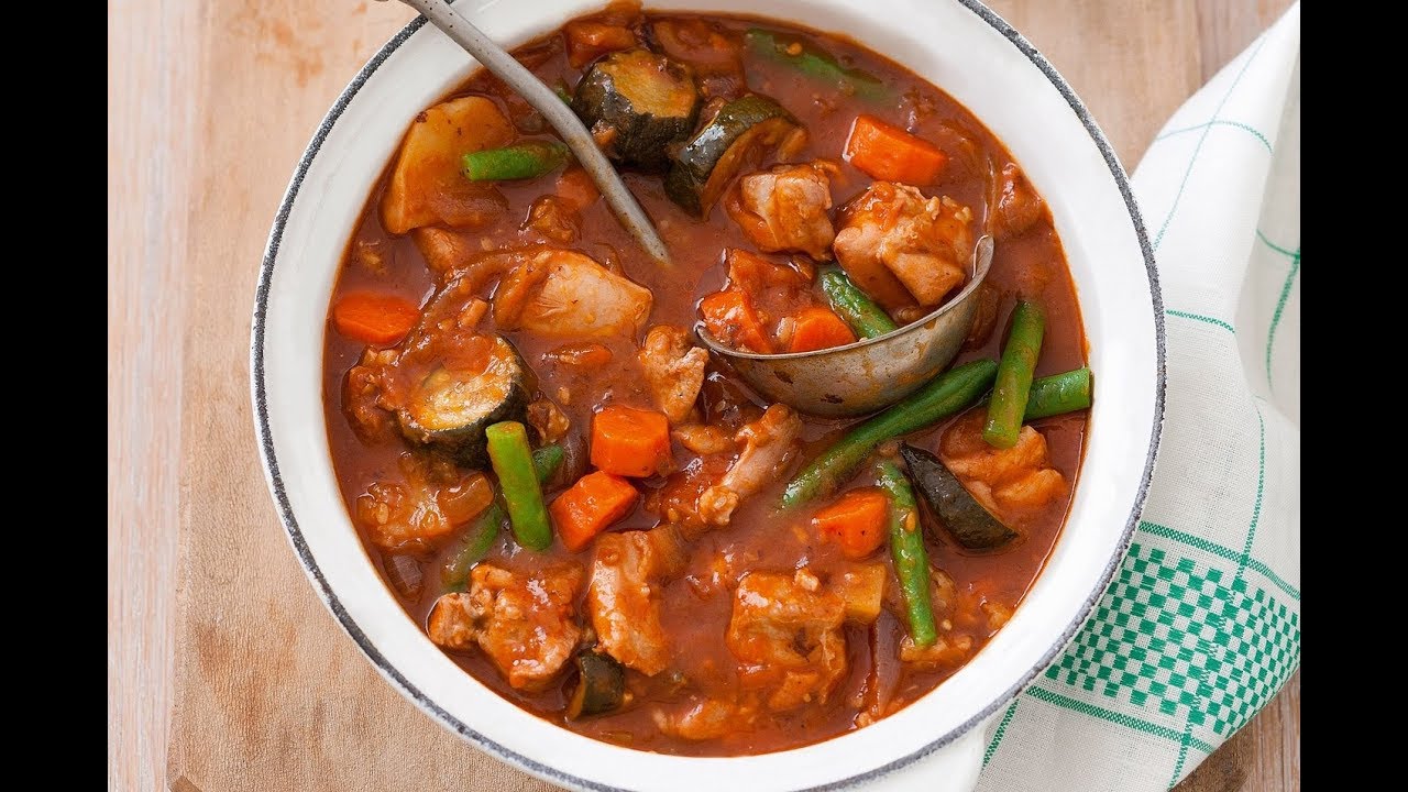 Italian Style Chicken Vegetable Stew Recipe – Super Easy Italian Style Chicken Vegetable Stew Recipe - Super Easy