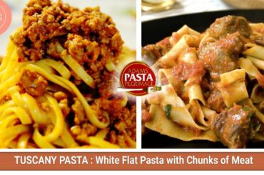 TUSCANY PASTA : White Flat Pasta with Chunks of Meat | Adam's Pasta Pilgrimage S1E4