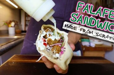 The Art of Crafting the Perfect Sandwich Series - Falafel