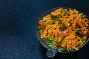 Italian style Indian Pasta | Spicy Masala Pasta | Lunch box recipe | How to make Pasts