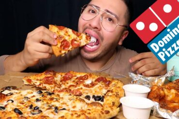 My Last Dominos Pizza MUKBANG