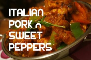 Italian style Pork & Sweet Peppers Recipe - Video Stew