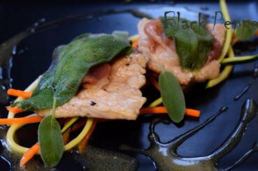 Veal Chops with Prosciutto – Saltimbocca Alla Romana | Black Pepper Chef