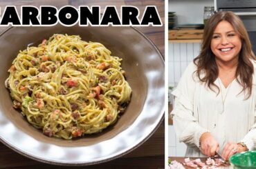 Rachael Ray Makes Carbonara with Crab | Food Network