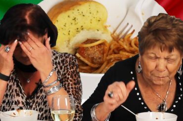 Italian Grandmas Try Frozen Pasta