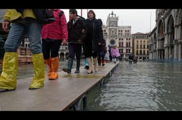 Italian flood warnings spread beyond Venice, as rivers rise in Pisa, Florence