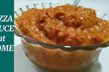Italian Pizza Sauce at home | Home Made Pizza Sauce Recipe | Pizza Sauce Recipe