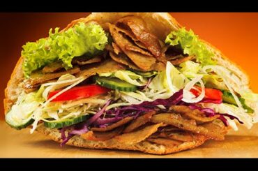 Eating 2 Döner Kebabs in 2 Minutes