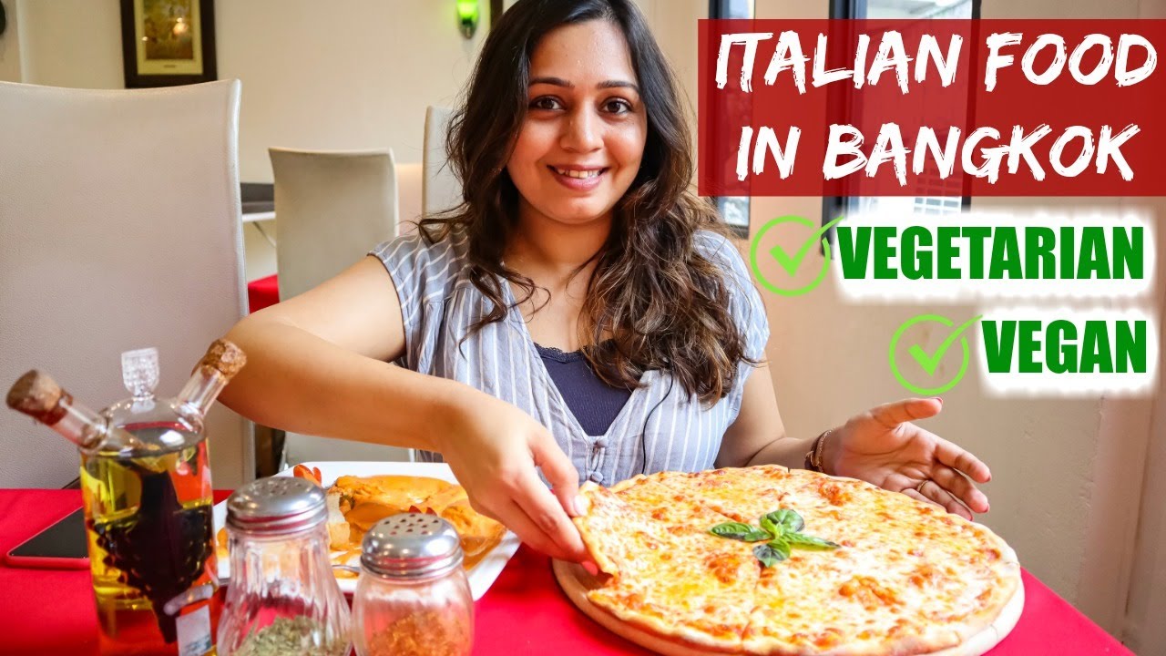 VEGETARIAN Food in Bangkok Thailand | PIZZA & ITALIAN FOOD (Vegan friendly) VEGETARIAN Food in Bangkok Thailand | PIZZA & ITALIAN FOOD (Vegan friendly)