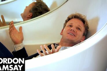 Ramsay's Brilliant Reaction to Sports Car Themed Hotel | Hotel Hell