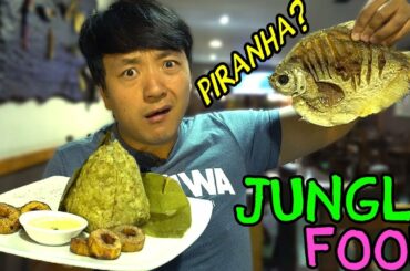 Eating JUNGLE FOOD: Traditional AMAZONIAN Dishes in Lima Peru