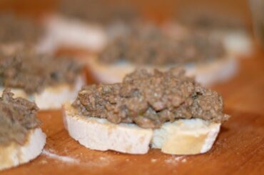 Chicken Liver Croutons Recipe from Florence - How to Cook Real Italian Food from my Italian Kitchen