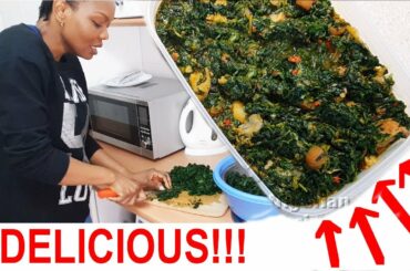 Cook with me: Delicious Vegetable Soup | All Nigerian Recipes